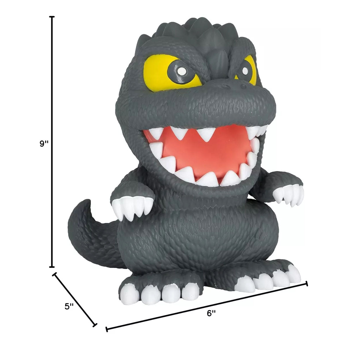 Godzilla Figural PVC Coin Bank