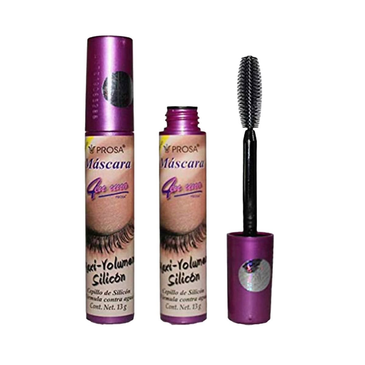 Prosa Maxi Volume Silicone Mascara - Waterproof Formula