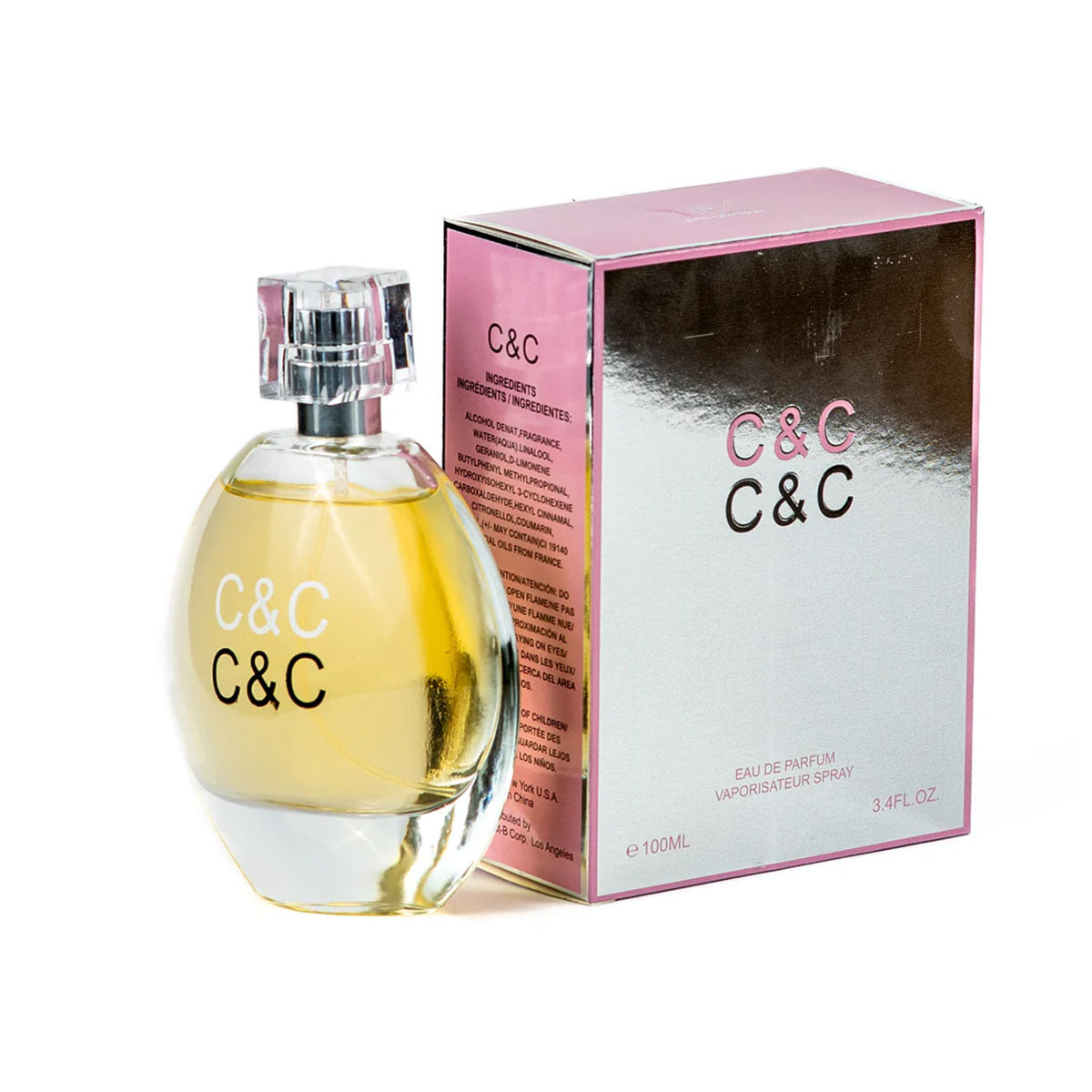 C & C 3.4 Oz, 100ml Eau De Parfum Vaporisateur Spray