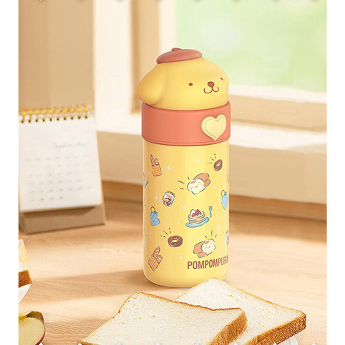 POMPOMPURIN WATER BOTTLE