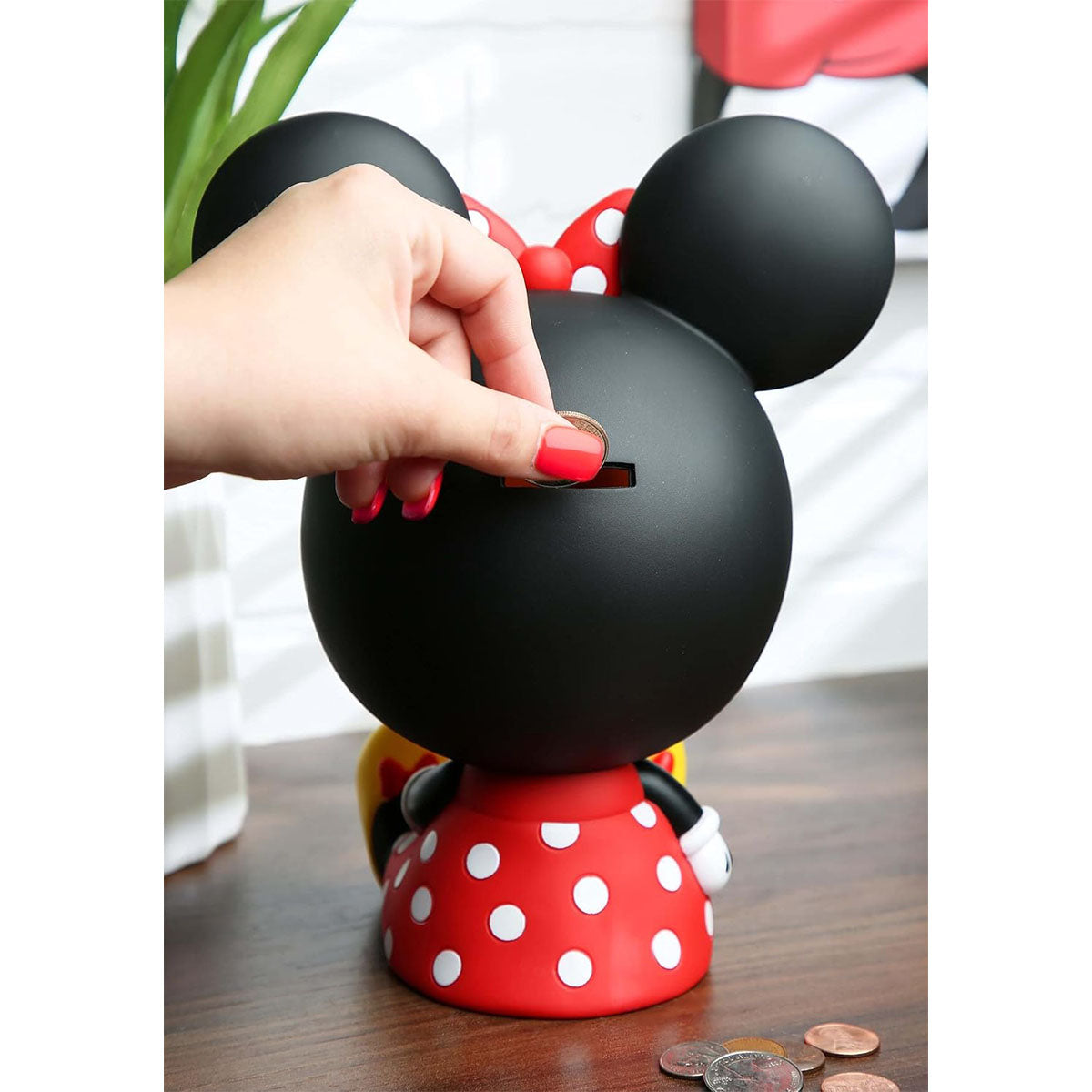 Minnie Mouse Licensed Sitting PVC Bank