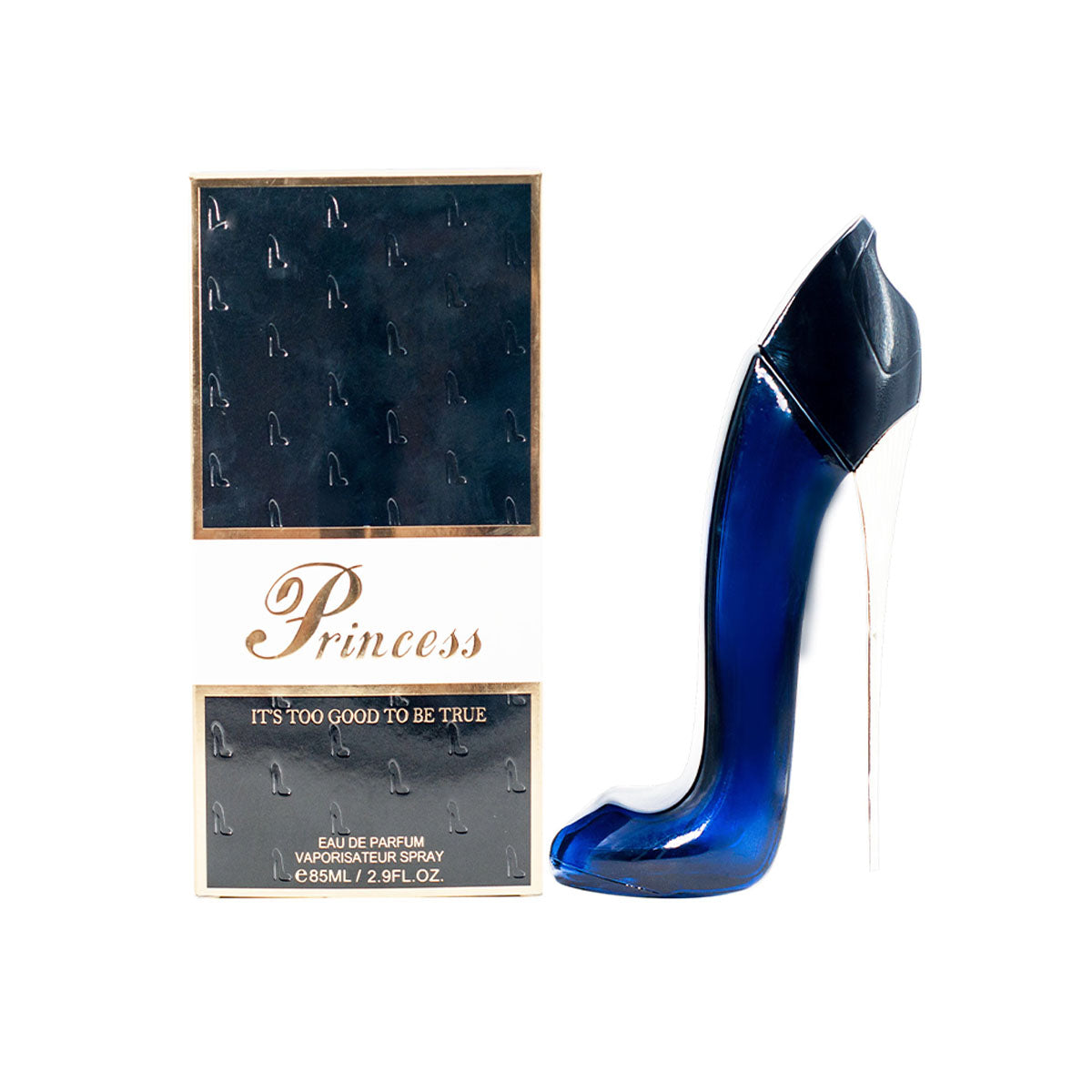 Princess High Heel Black Women Perfume 2.9 Oz/ 85ml Eau De Parfum Vaporisateur Spray