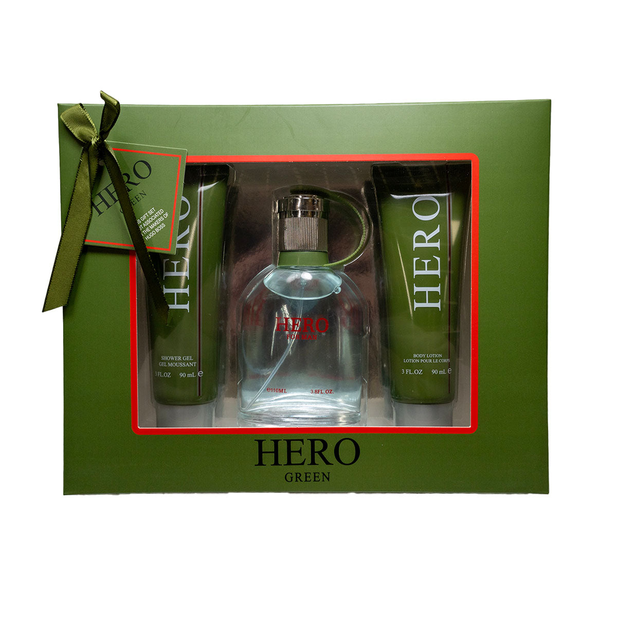 Hero Green for Men Set