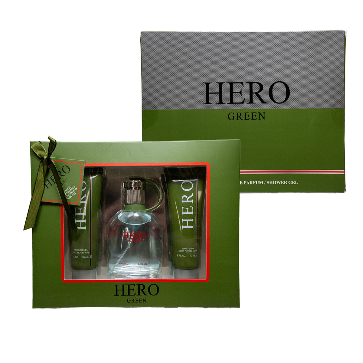 Hero Green for Men Set