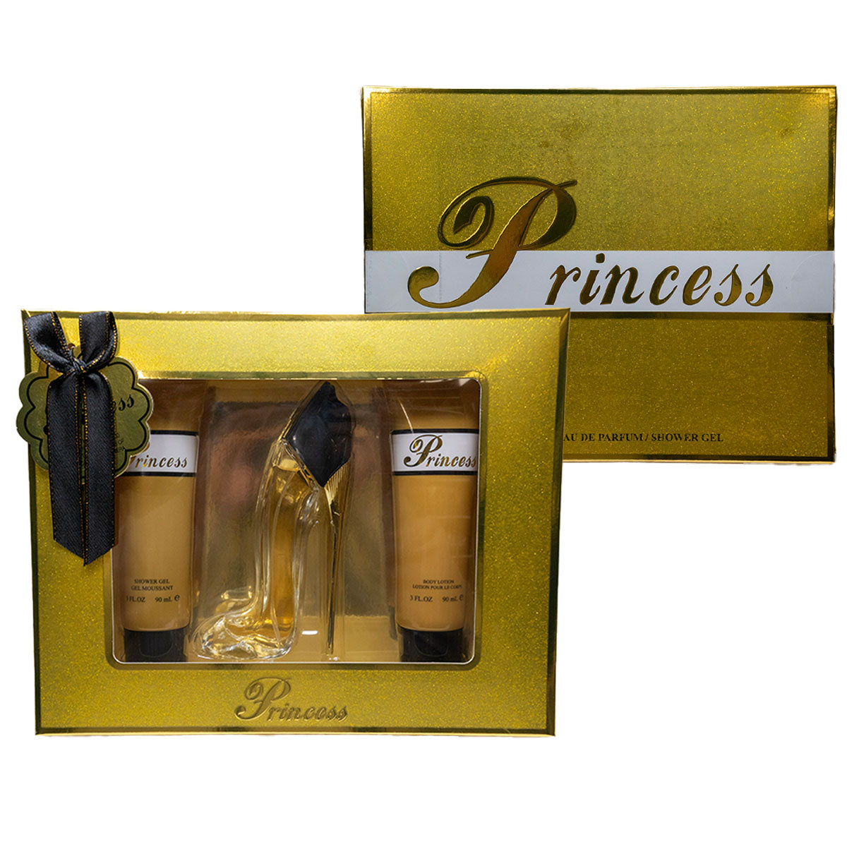 Princess High Heels Gold Set