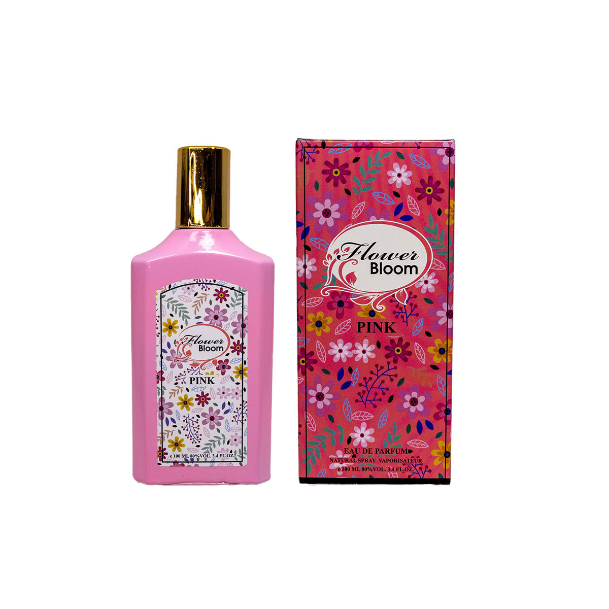 Flowers Bloom Pink 3.4 Fl Oz/ 100ml Eau De Parfum Vaporisateur Spray