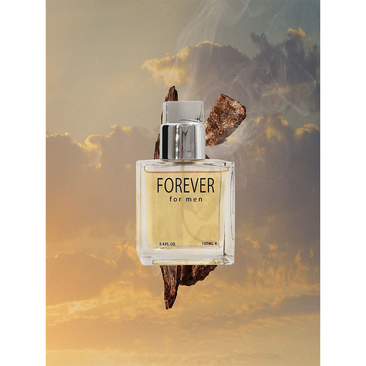 FOREVER FOR MEN 3.4 Fl Oz/ 100ml Eau De Toilette Vaporisateur Spray